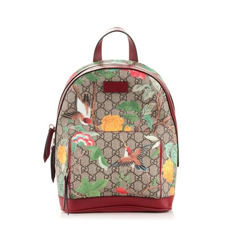 GUCCI GG Supreme Monogram Tian Web Small Day 